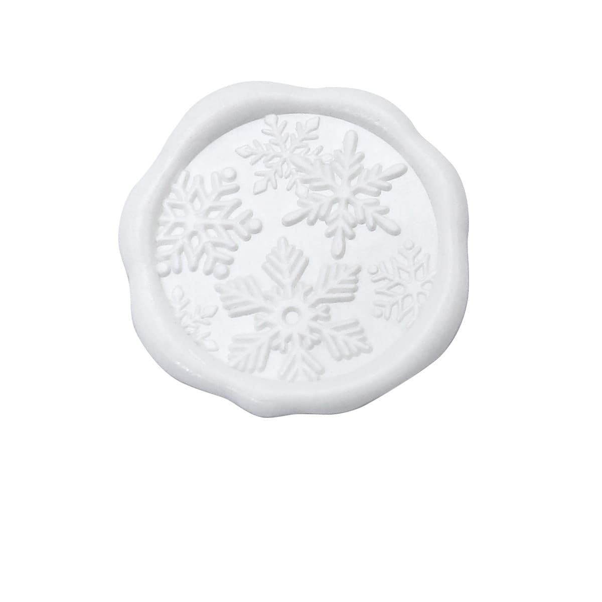 Color Colorful Snowflake White