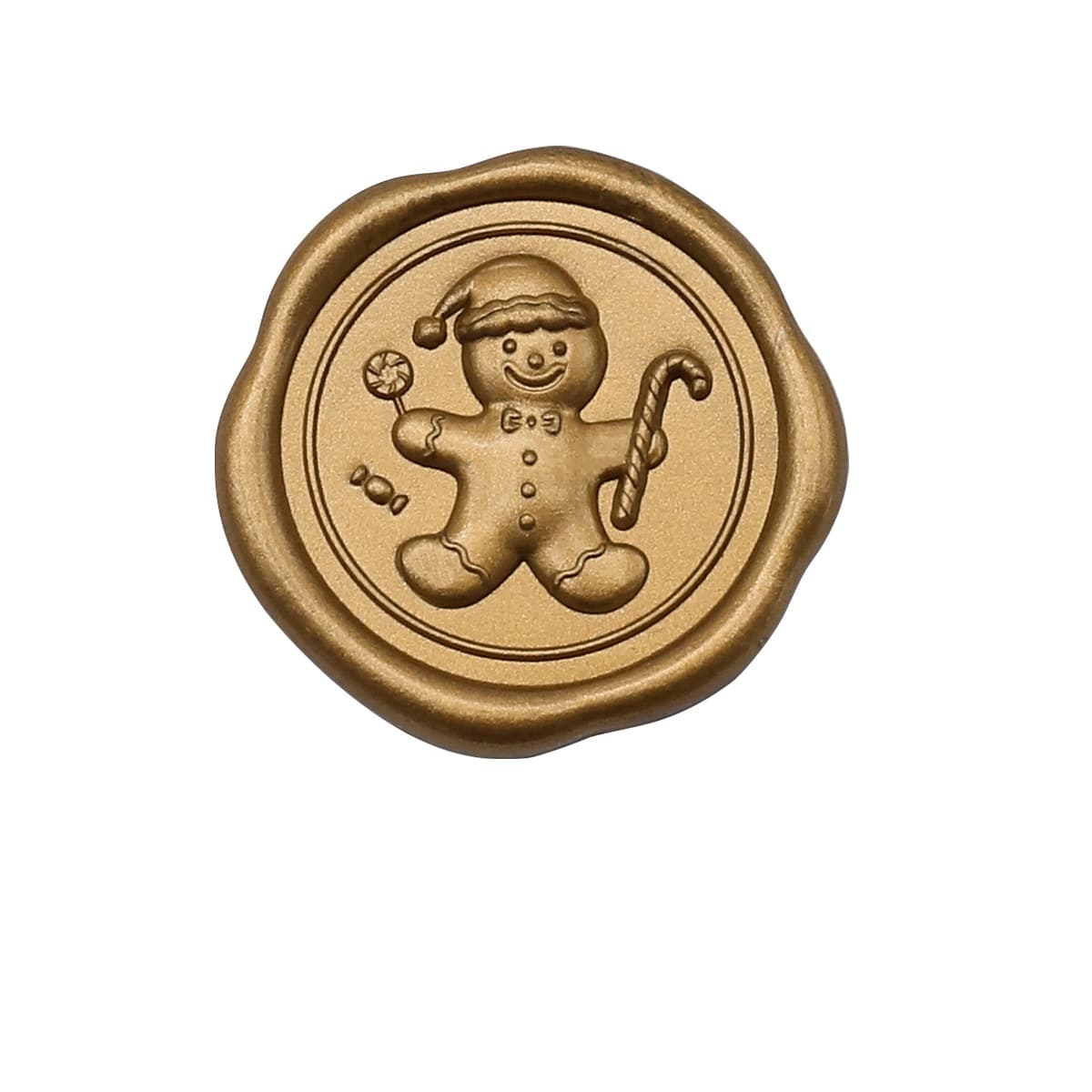 Color Gingerbread Man Brown Bronze