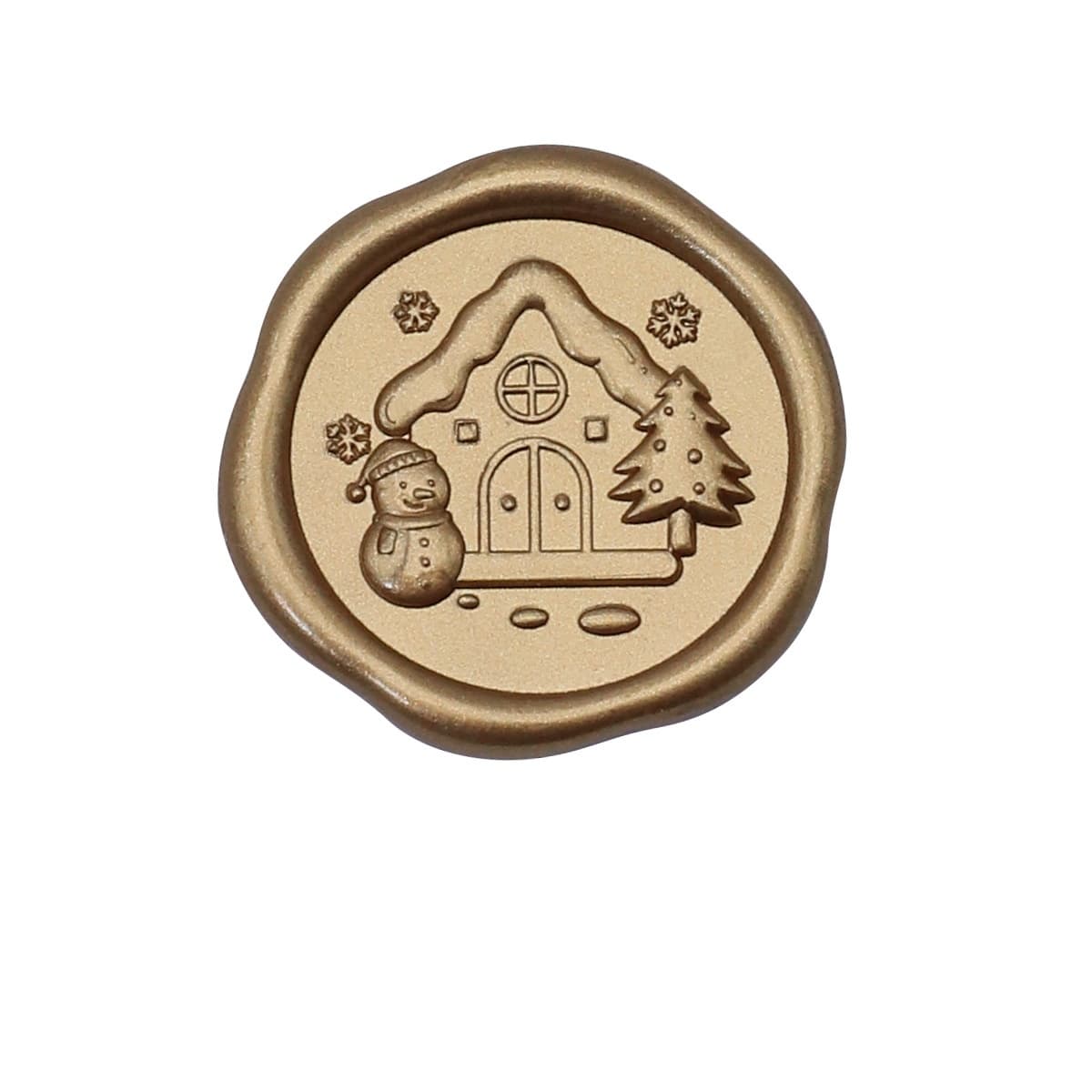 Color Snow House Antique Bronze Gold